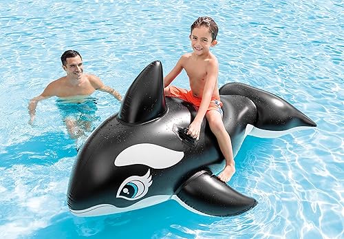 Miniatura 3 de Intex Whale - Paseo inflable para piscina 76 x 47 pulgadas para mayores de 3 años