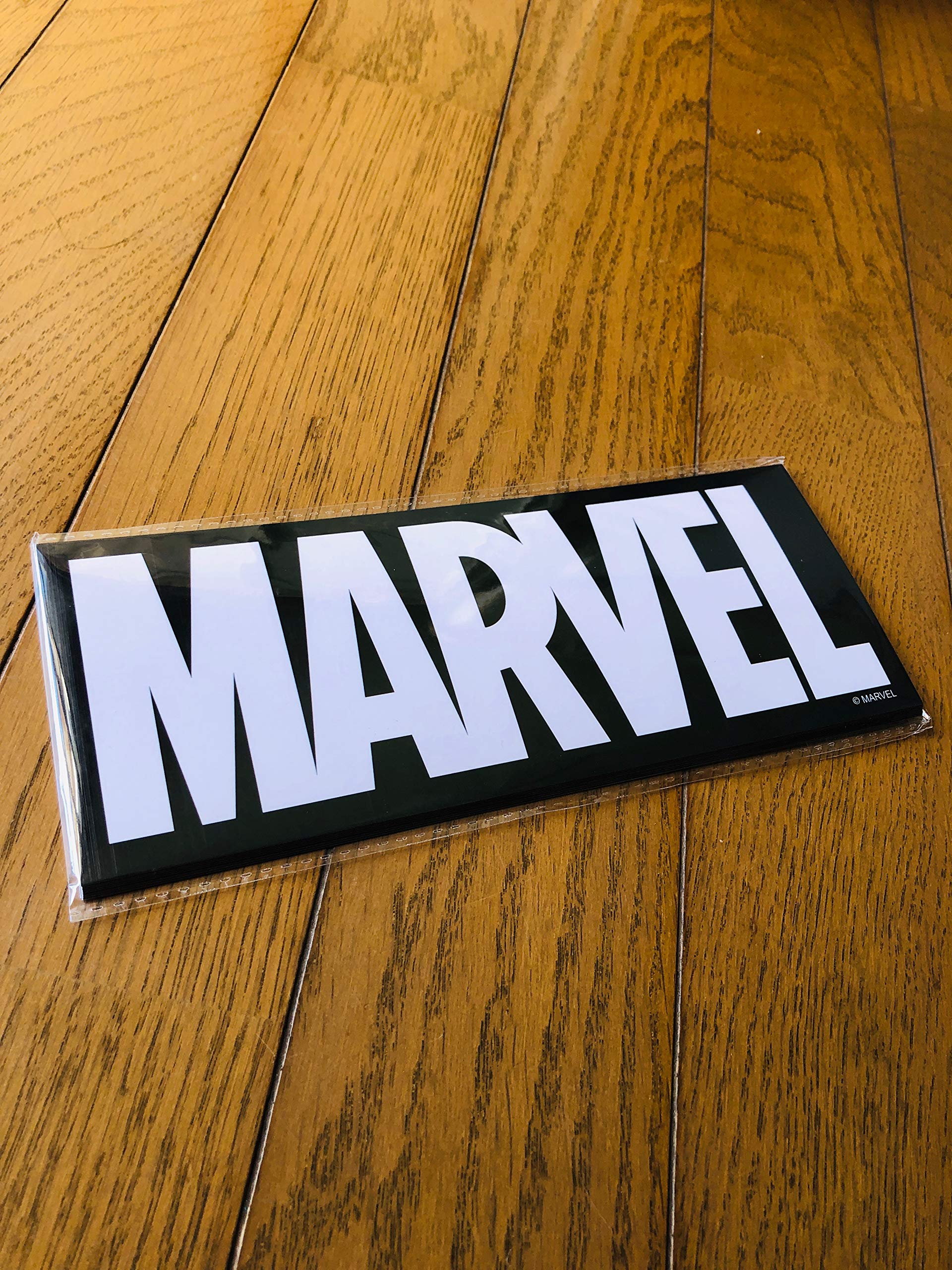 Amazon.co.jp: Marvel Box Logo Stickers (set of 10, black) : Toys