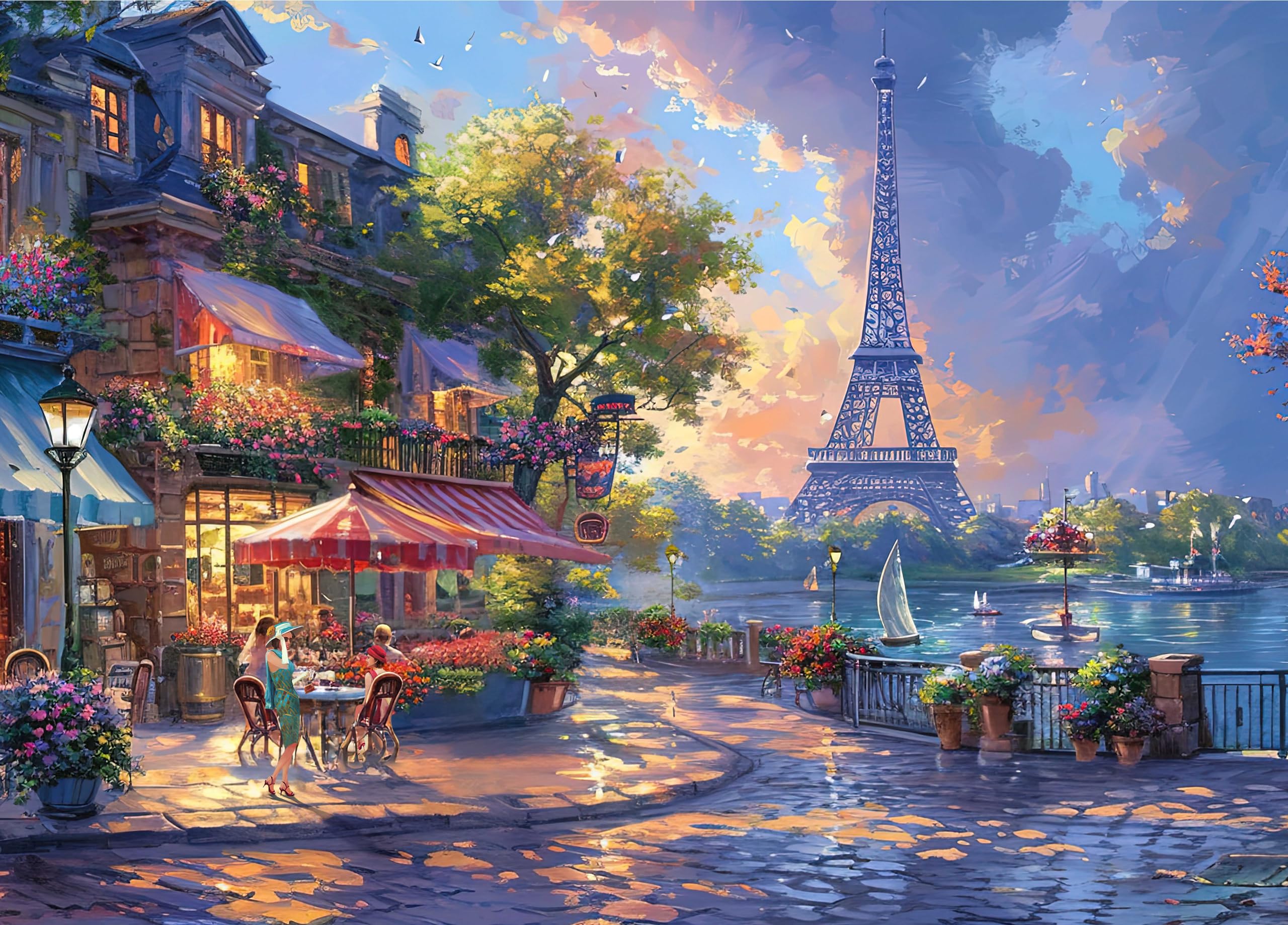 Jigsaw Puzzles for Adults 1000 Pieces, Interlock Perfectly Letter on Back No Dust, Puzzle Regalo，Home Decor Birthday Party Gift Toy for Men Women