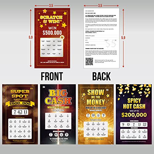 10 Fake Lottery Tickets and Scratch Off Cards that Looks Real