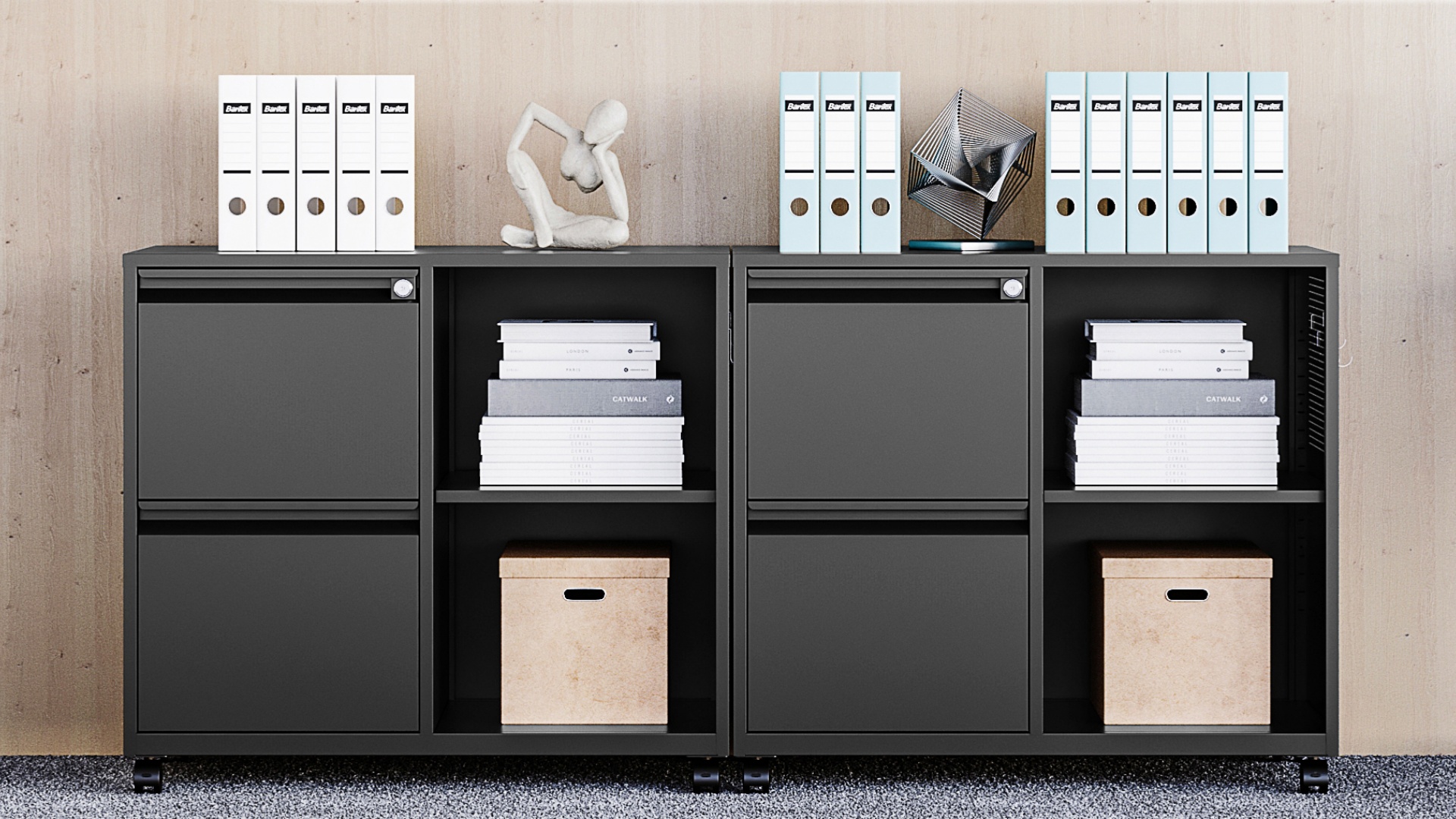 Amazon.com : SISESOL 2 Drawer File Cabinet with Lock and Shelf