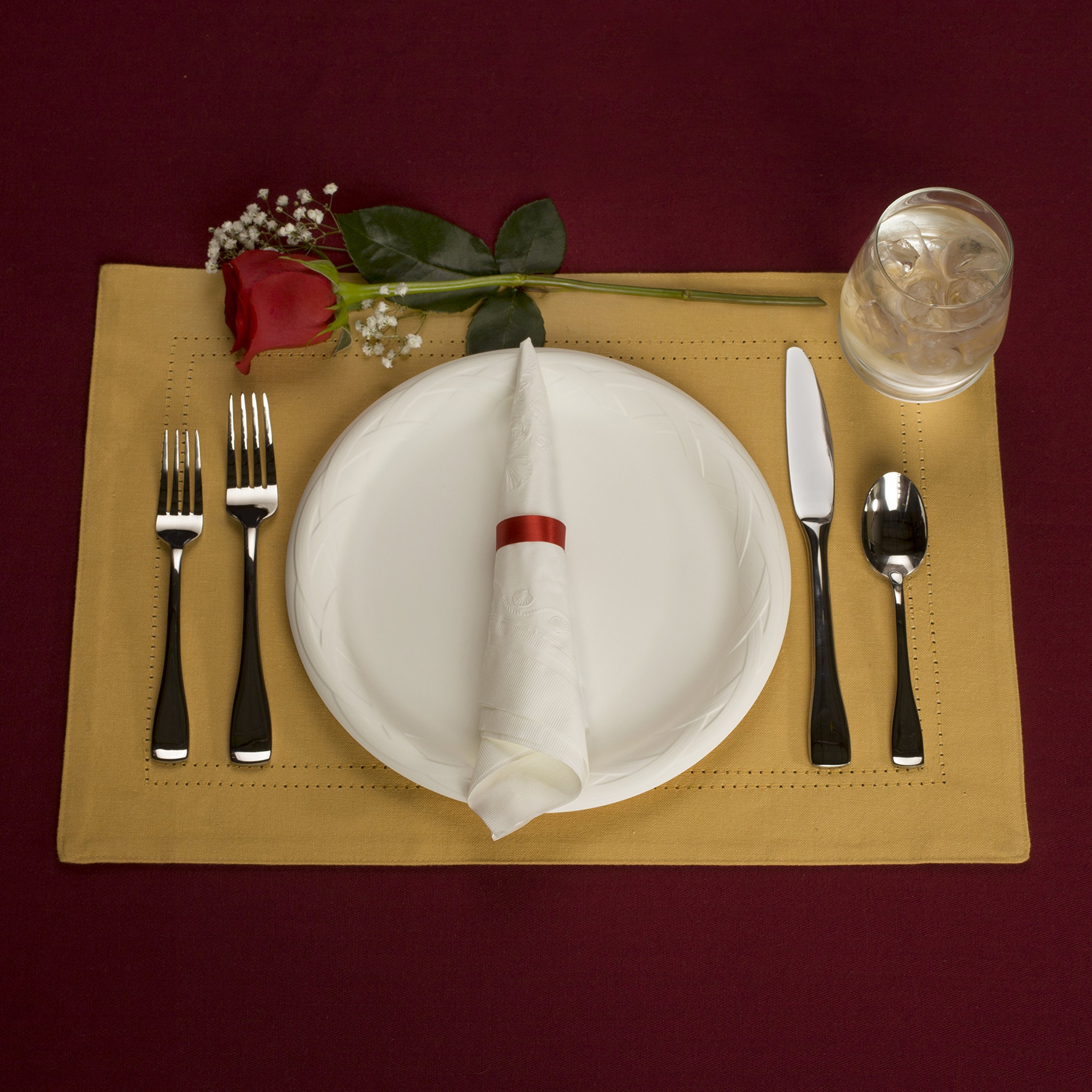 Vanity Fair Impressions Dinner Plates, 10 1/8", 28 Count, Dinner Size