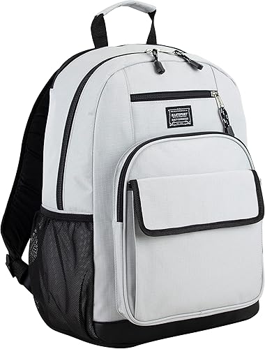 Eastsport Mochila de malla resistente transparente con elástico para adultos, universidad, playa, deportes y viajes, Blanco, Mochilas de viaje