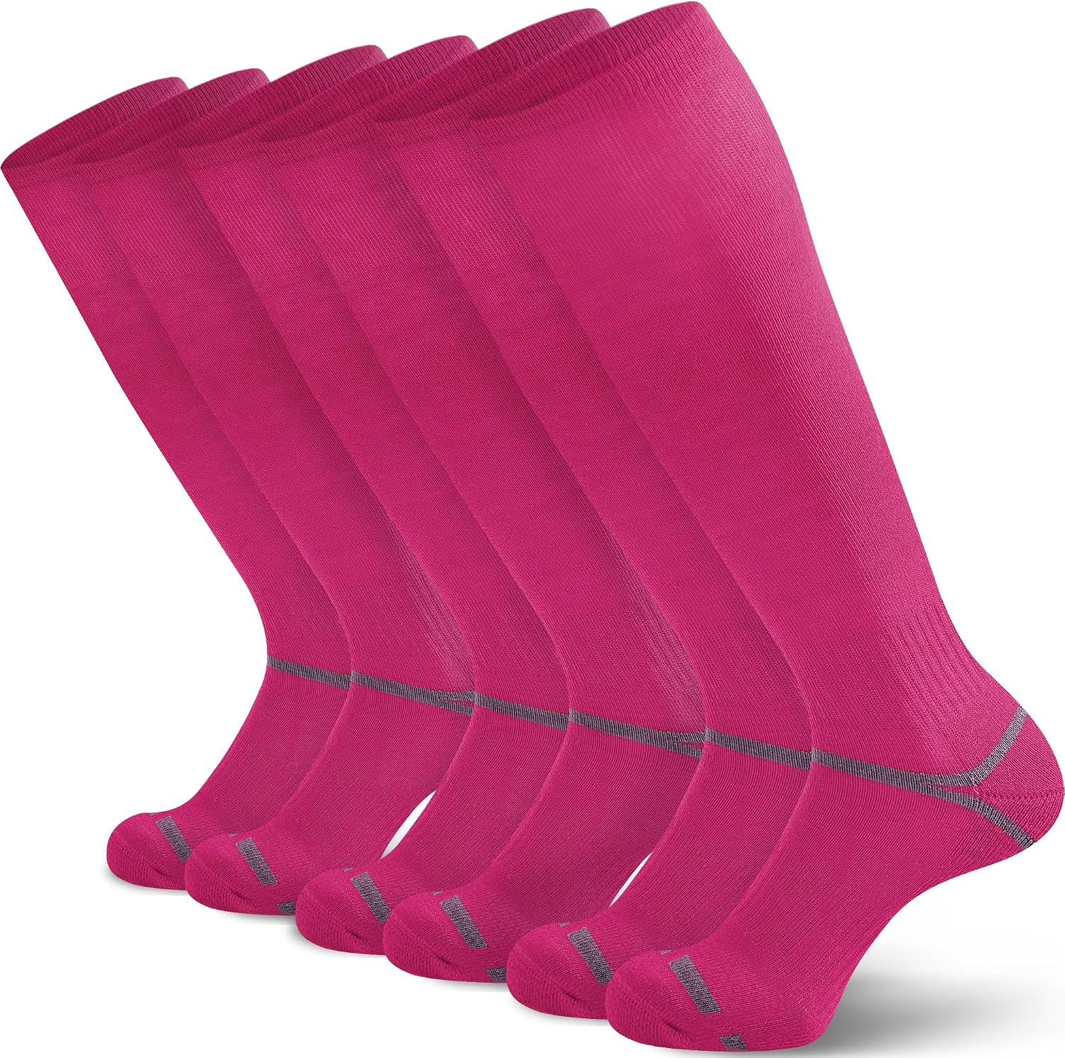3 Pack Soccer Softball Baseball Socks Football Socks for Youth Men and Women