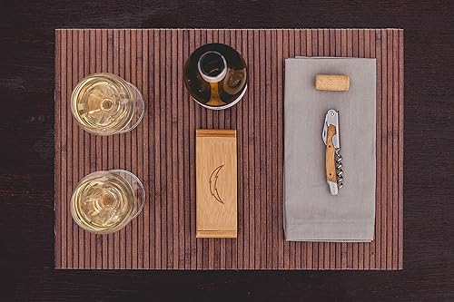 Miniatura 2 de Sacacorchos de camarero Elan Deluxe de los Washington Commanders de la NFL en caja de regalo de bambú