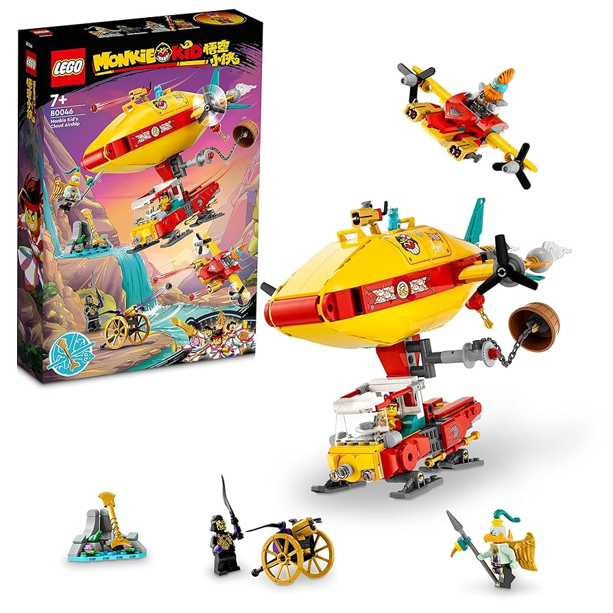MONKICHI Amazon.com: LEGO 80046 Monkie Kids wolkenluchtschip - Nieuw