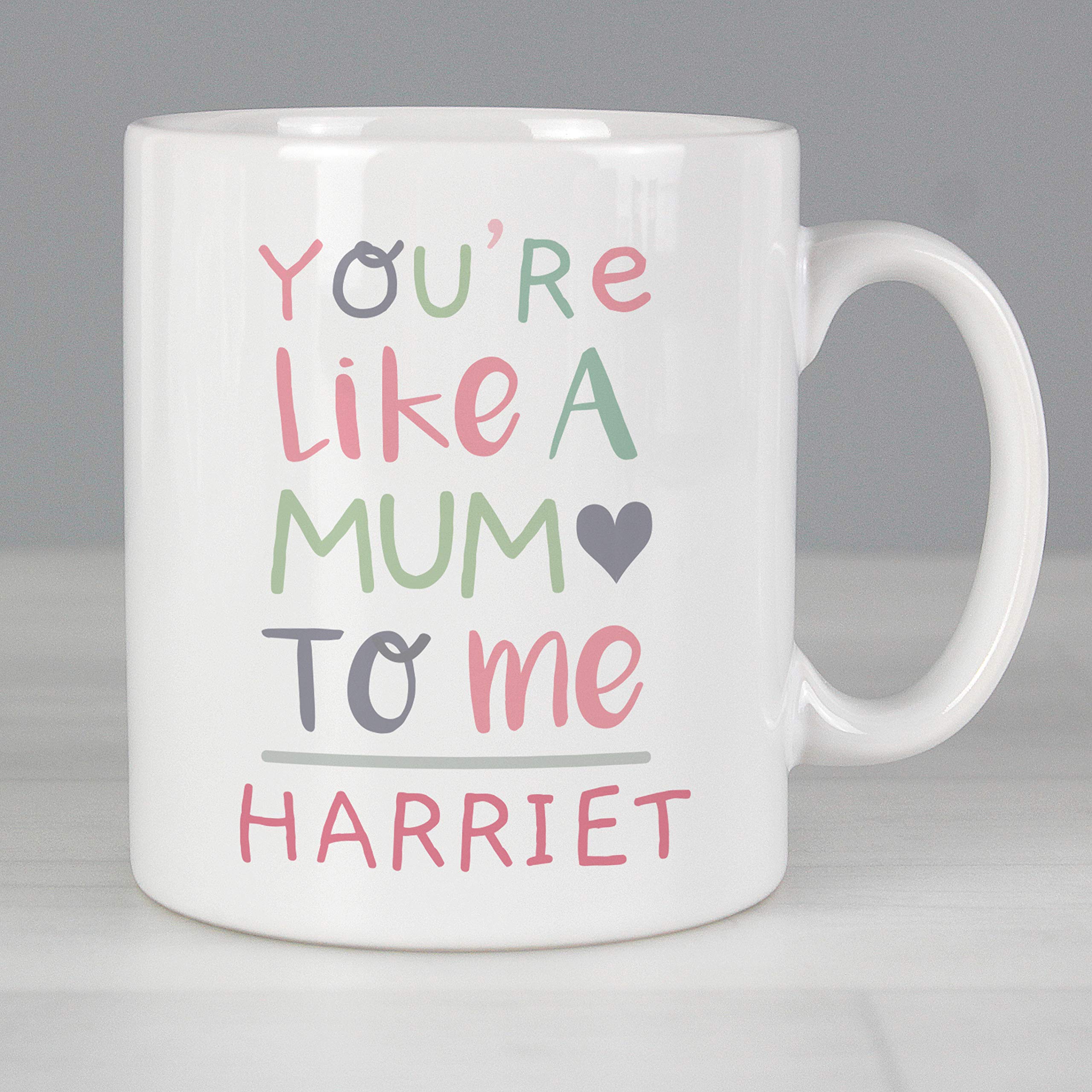 Ceylon TeaboxPersonalised 'You're Like a Mum to Me' Mug Personalised Mug Gift Personalised Mug