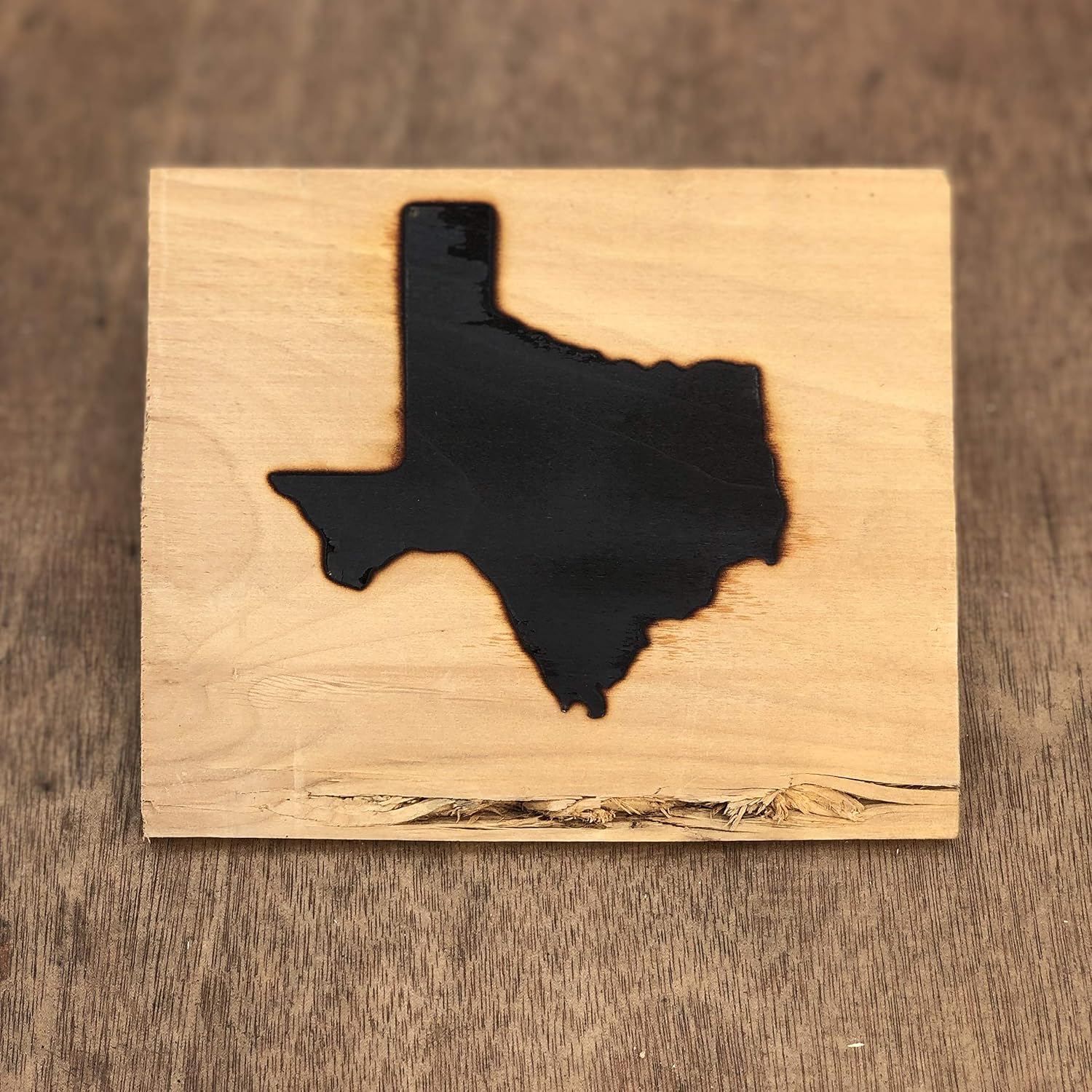 Texas Wood Branding Iron for Personalized Crafts, Custom Woodworking, BBQ, and Grilling - Texas Silhouette - 3.5" - The Heritage Forge