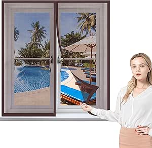 Liveinu Magnetische schermdeur, handsfree gaaswand voor patio schuifdeur, glazen deur, huisdieren en kinderen, Franse deur gaasgordijn met zware haak en lus, narcissen bloem, 120 x 200 cm
