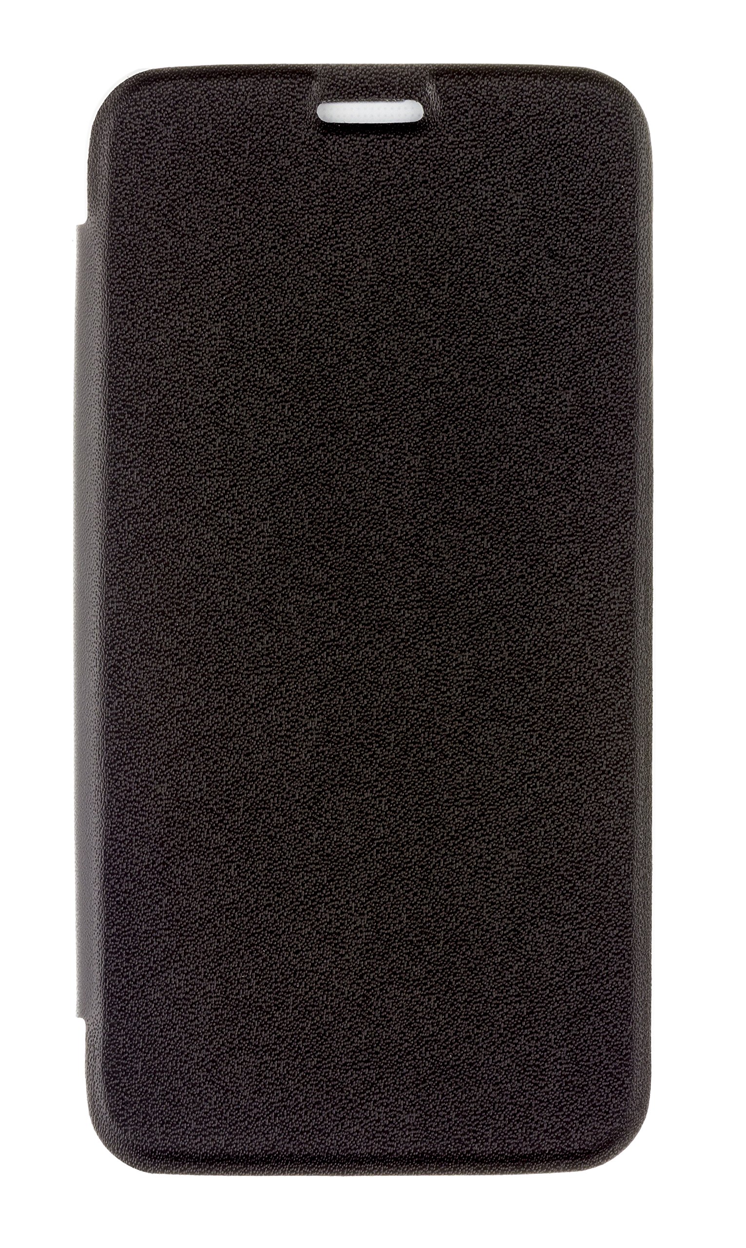 Caseit Protective Folio Book Case Cover for Samsung Galaxy S5 Mini - Black/Opaque