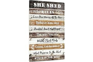 Putuo Decor She Shed Décor: Embracing the Tranquility of Your Own Haven