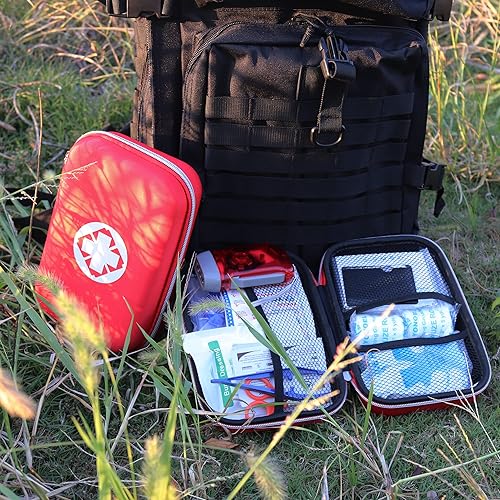 Miniatura 6 de Galaxy - 279 kits de primeros auxilios para supervivencia, emergencia, trauma, militar, táctico, médico, caza, camping, senderismo, pesca, bolsa