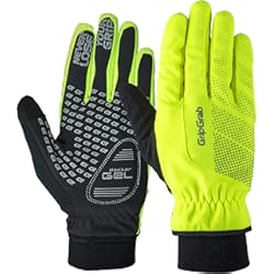 GripGrab Guantes de Ciclismo Ride Térmicos de Invierno Cortavientos Acolchados Táctiles con Forro Polar Guantes Ciclismo Invierno