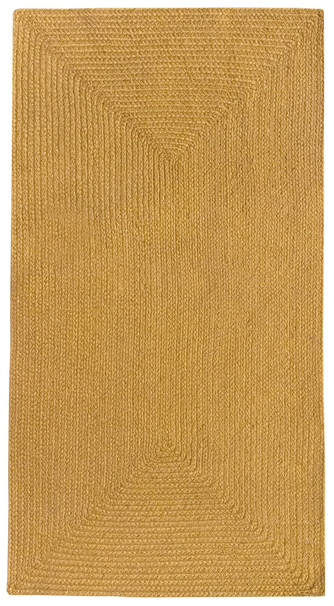 Alfombra lavable y resistente al agua Nansa para salón ocre 110x60