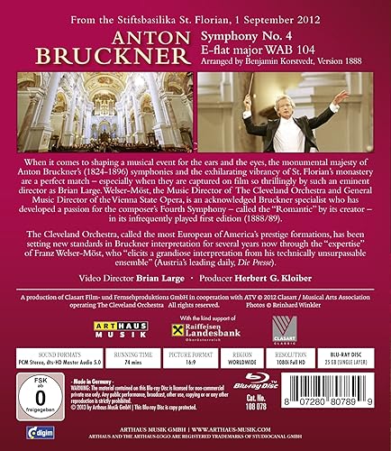 Miniatura 3 de Cleveland Orchestra - Anton Bruckner Symphony No 4