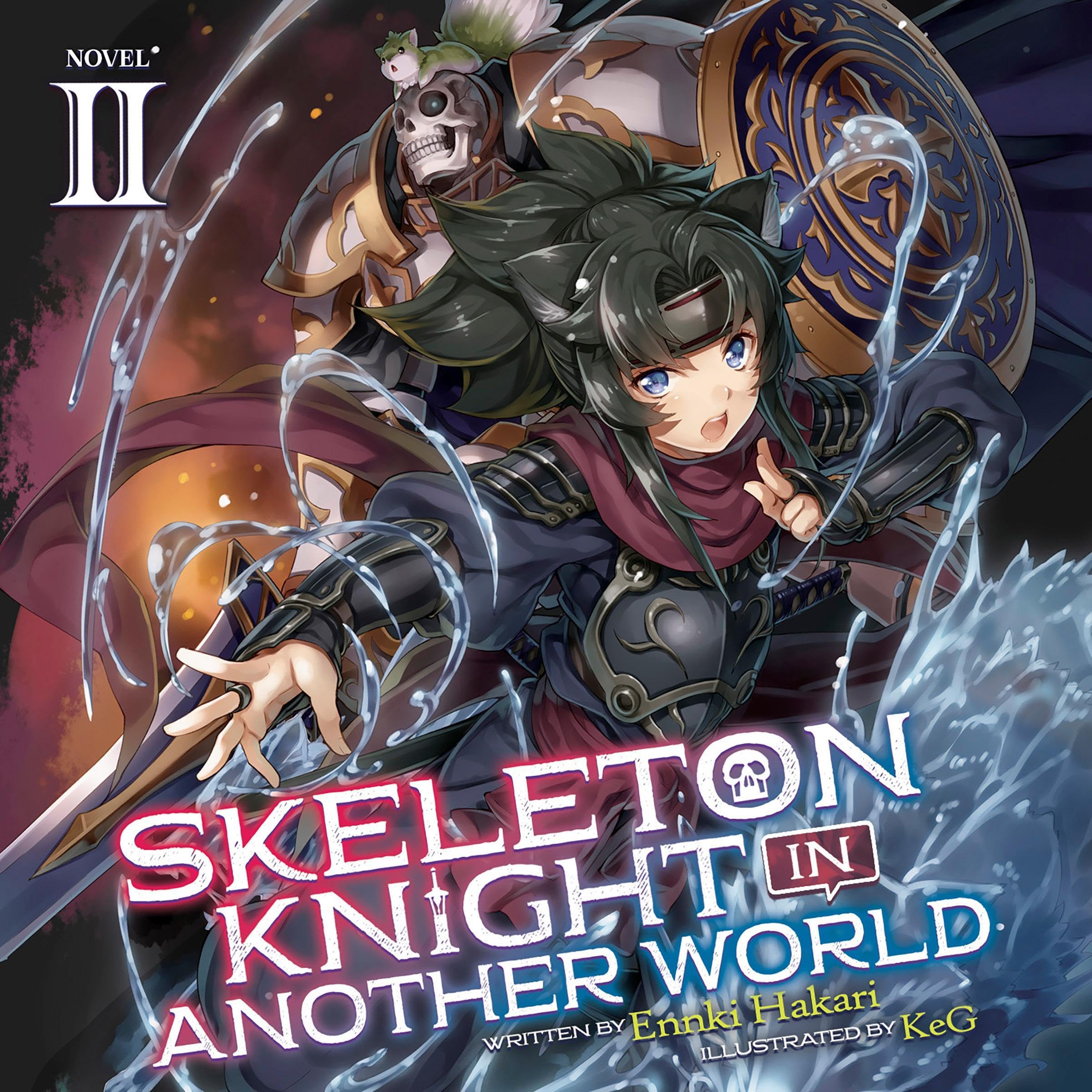 Cover art for Skeleton Knight in Another World, Vol. 2