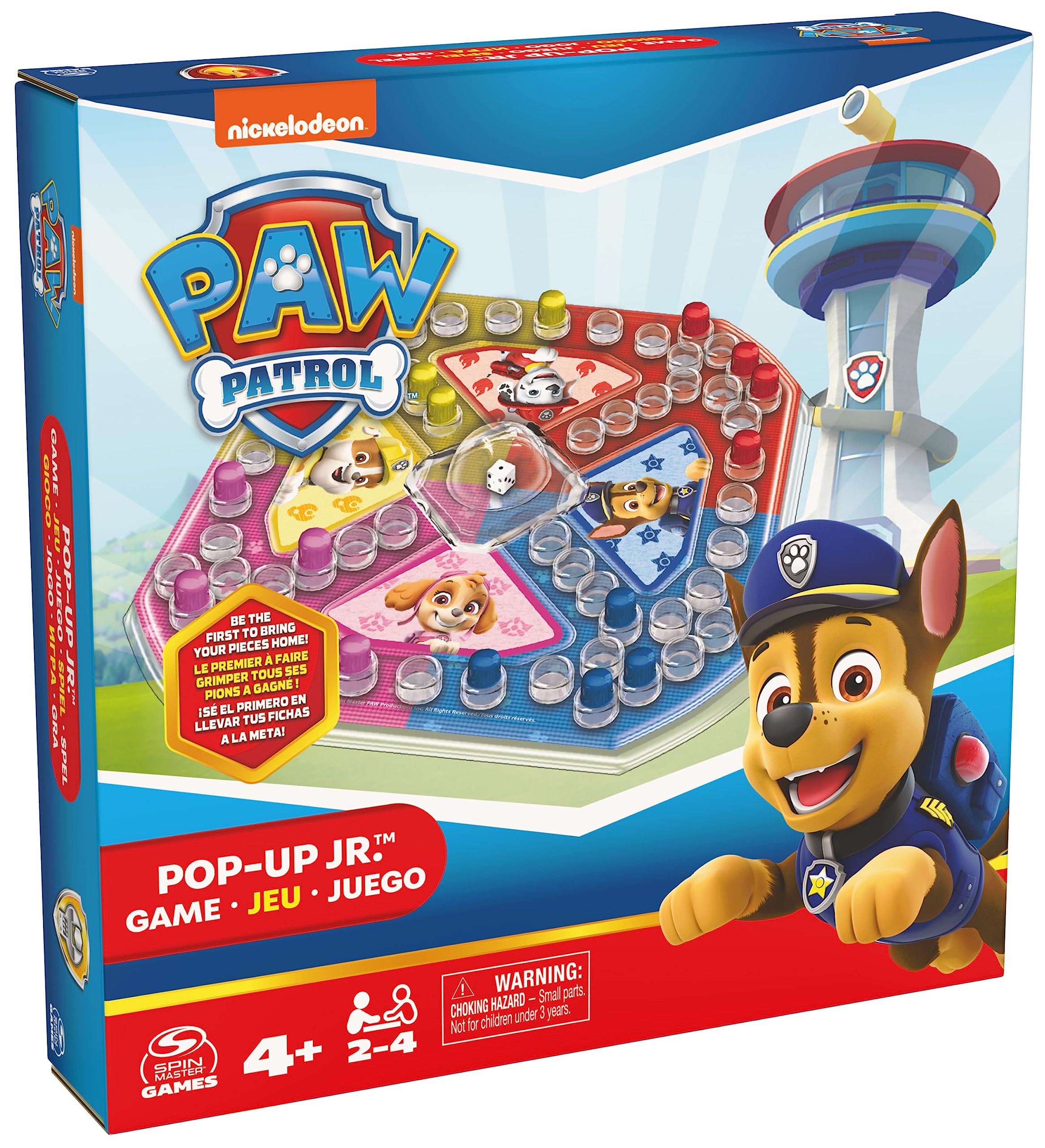 Paw Patrol 3-in-1 Spielebox - Enthält Quartett, Mau-Mau Und Memo, Für 2-4 Spieler Ab 4 Jahren