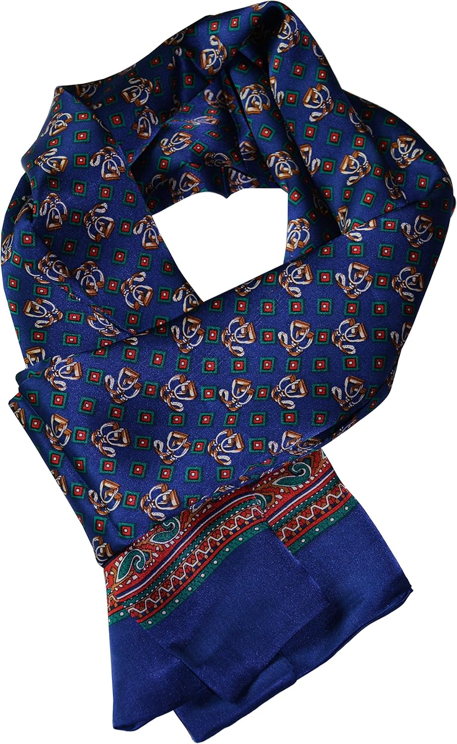 YSSP, 63" x 11" Man's 100 Pure silk scarf wrap Accessory neckwear gift