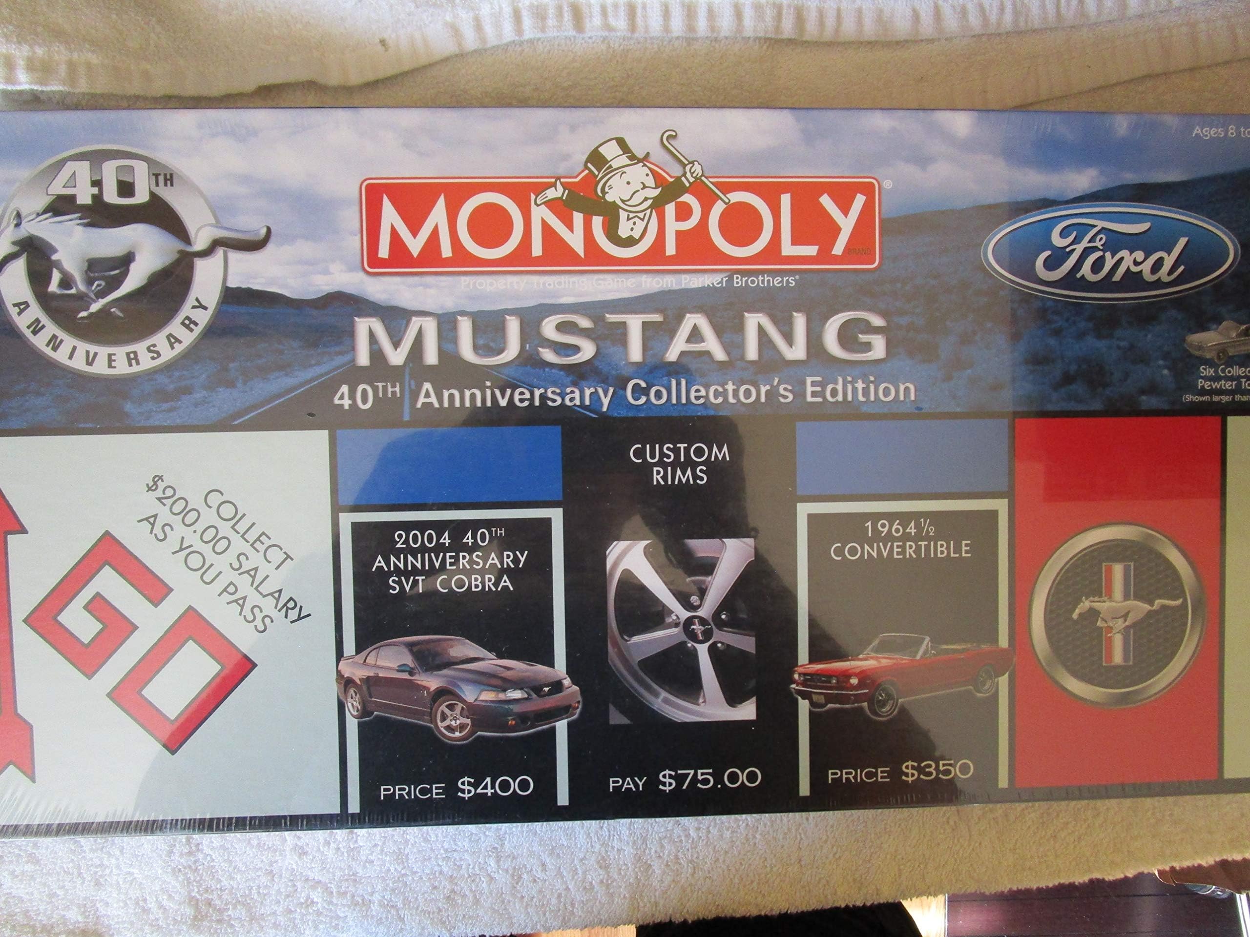 Mustang Monopoly 40th Anniversary Collectors Edition