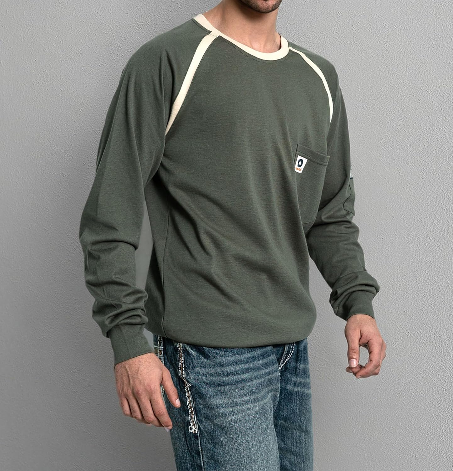 FR Shirts for Men 100% Cotton 6.5oz Lightweight NFPA2112/CAT2 Flame Resistant Shirts for Men Long Sleeve - Image 7