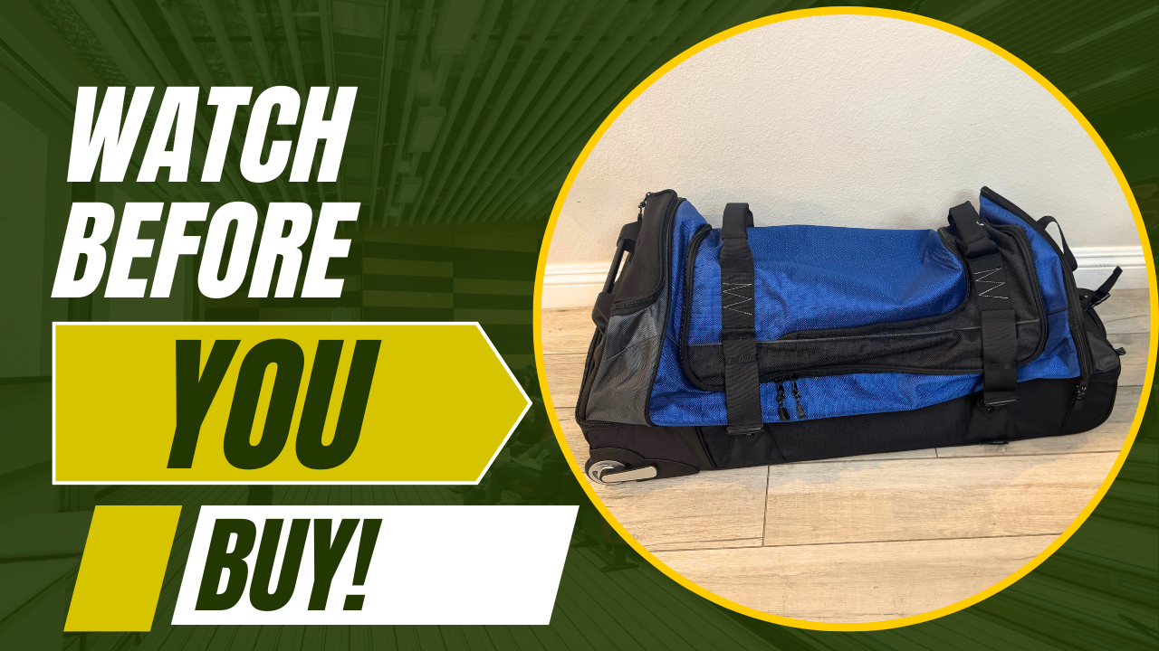 Watch HONEST Review of Amazons Rolling Duffel Bag with Wheels on Amazon Live