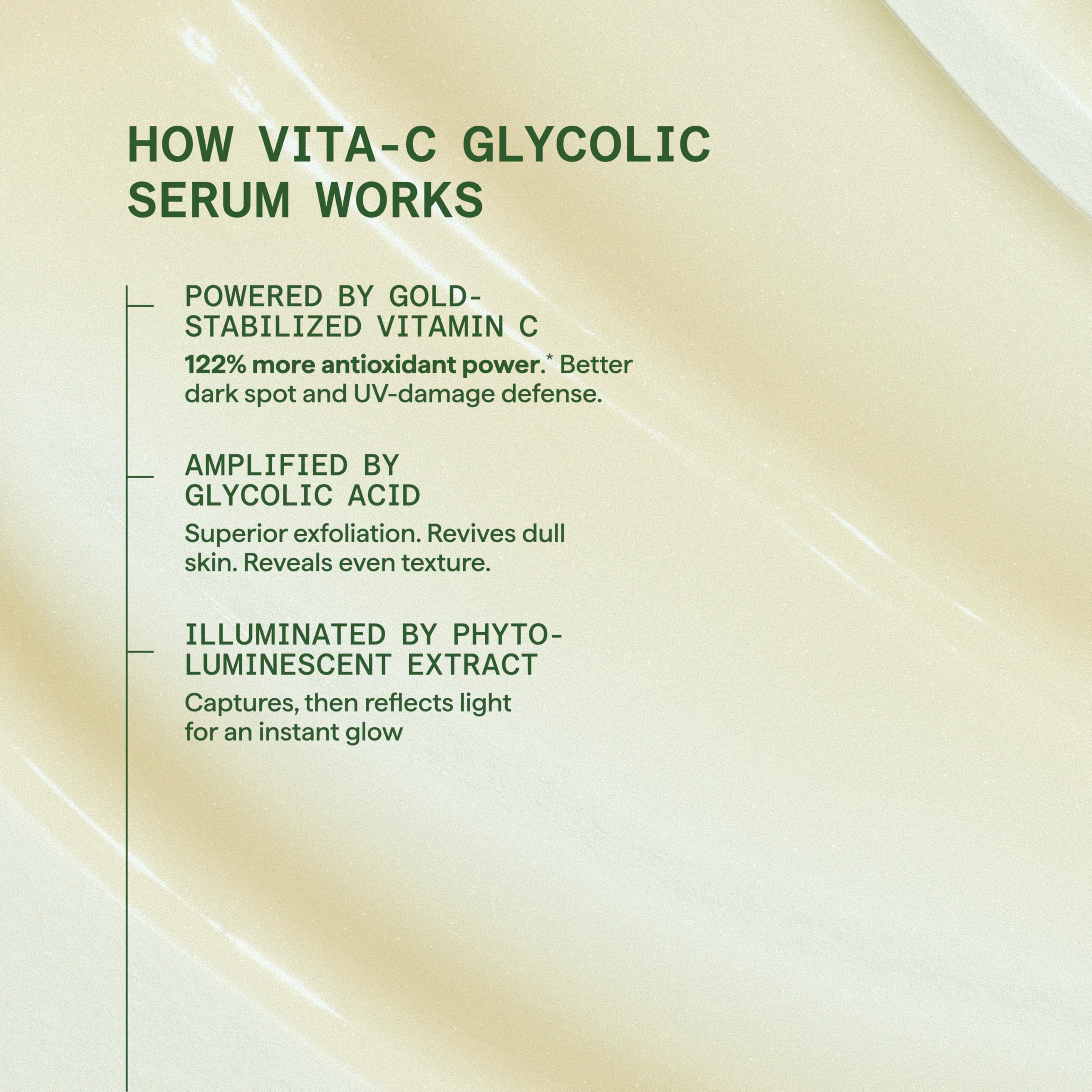Murad Environmental Shield Vita-C Glycolic Serum - Reduziert mit Vitamin C und Glykolsäure schnell das Erscheinungsbild von Verfärbungen und kreiert einen gleichmäßigen Hautton mit Glow - 30ml