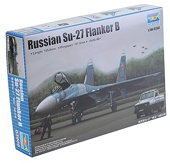 Amazon.com: Trumpeter Russian SU-27 Flanker B Model Kit