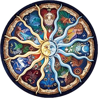 Jigsaw Puzzles for Adults Kids 1000 Pieces, Large Puzzle Family Game Adult Decompression Child Education Gift for DIY Intellective Educational Game, Gift (Twelve Palace Puzzle)