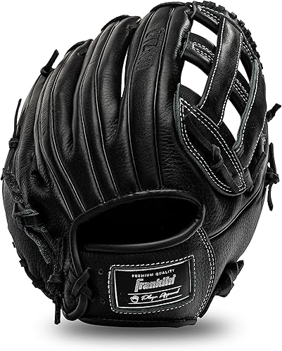 Franklin Sports Guantes de béisbol para hombre y adulto CTZ5000, guantes de béisbol para campo y exteriores