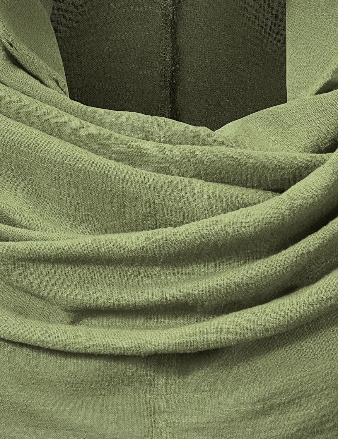 Adult Medieval Renaissance Hooded Cowl Multifunctional Scarf Shawl Cape Halloween Cosplay Costume Accessories - Image 6