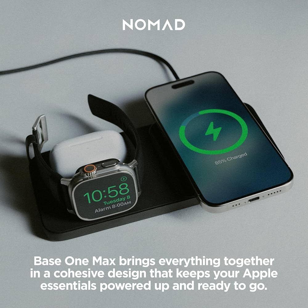 Amazon.com: Base One Max Carbide Apple Charging Station 2nd