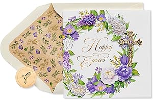 Papyrus Easter Card: Expressing Christian Faith with Artistic Grace