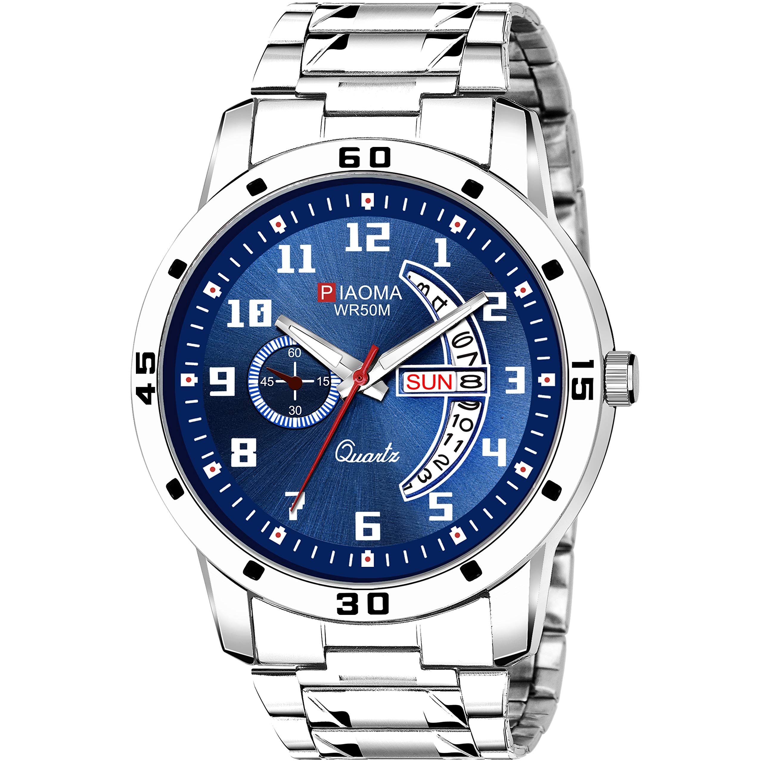 Espoir Analogue Stainless Steel Black Dial Day and Date Boys and Mens Watch - Anantpur0507 (B07W61XZ1Q) Amazon Price History, Amazon Price Tracker