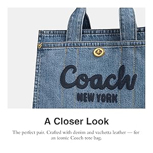 トートバッグ CARGO TOTE BAG COACH® | Cargo Tote Bag With Patchwork