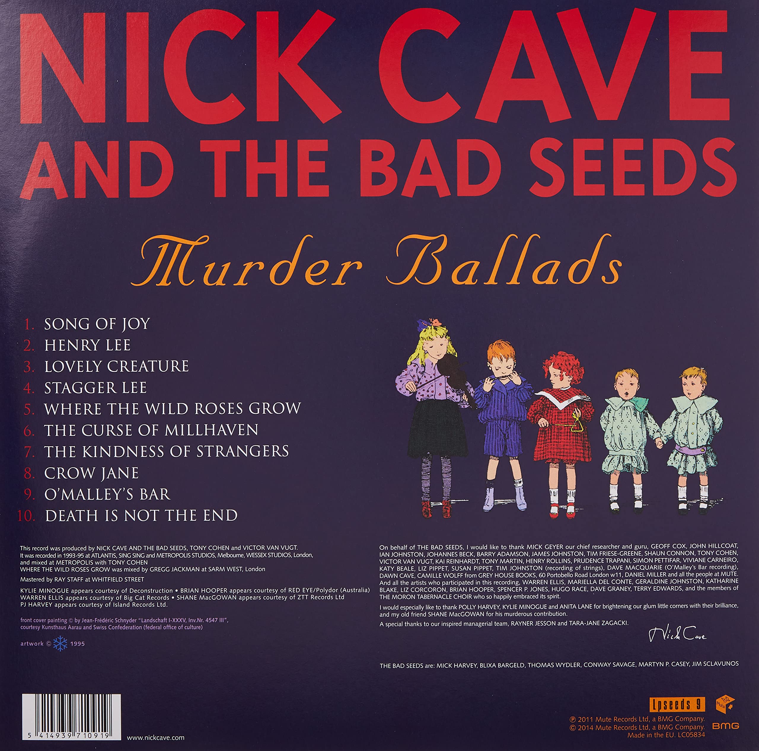Murder Ballads (LP+MP3) [Vinyl LP]