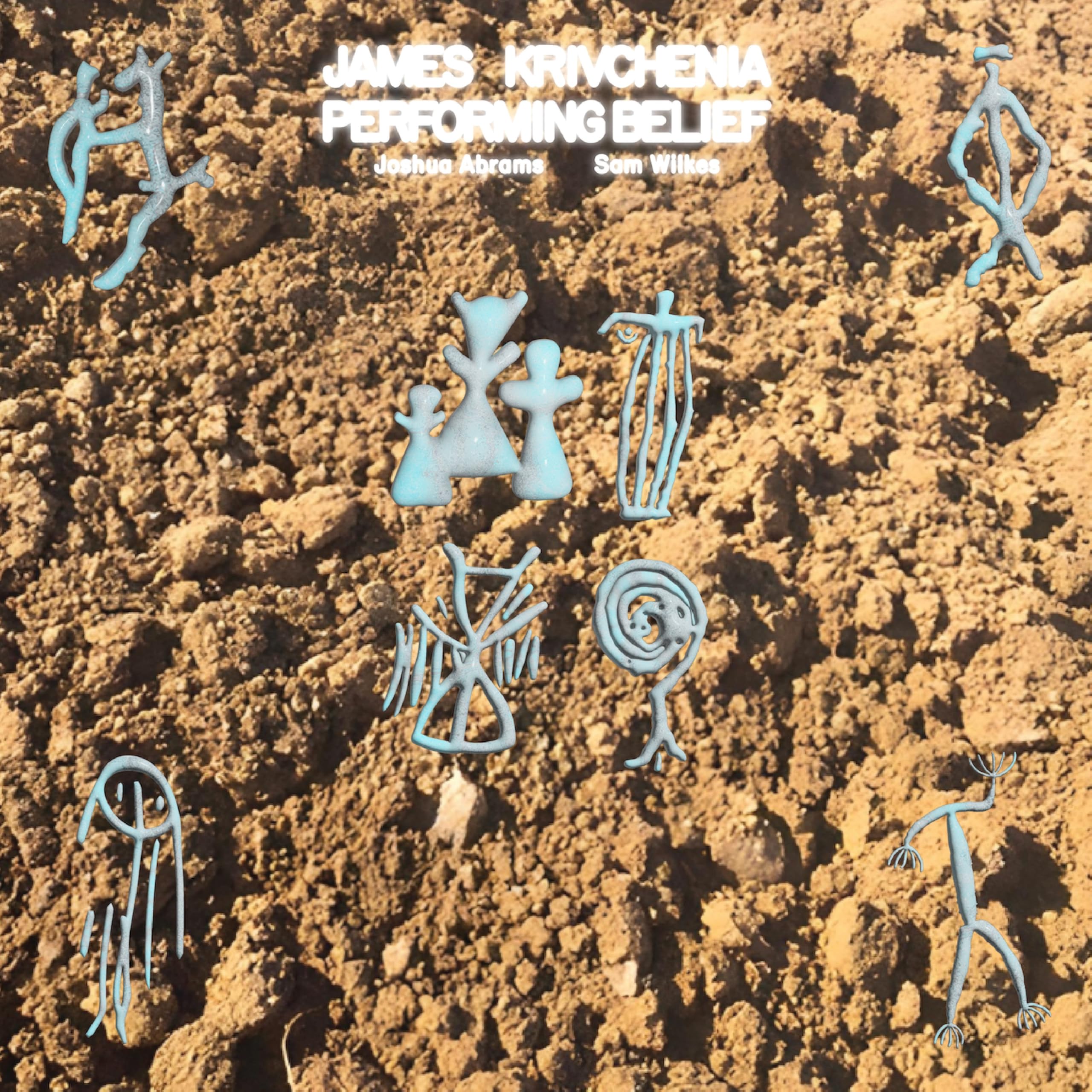 KRIVCHENIA, James - Performing Belief - Vinyl (limited blue vinyl LP)