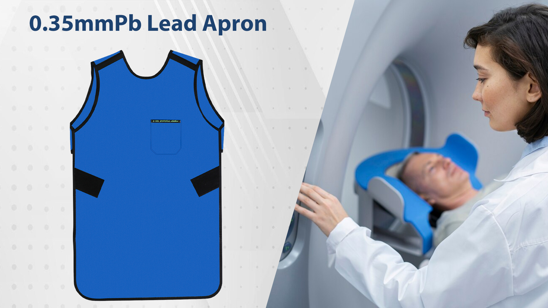 Image of 0.35mmPb Lead Apron - Xray Apron Lead Apron for X-Rays(Ships from The NJ)