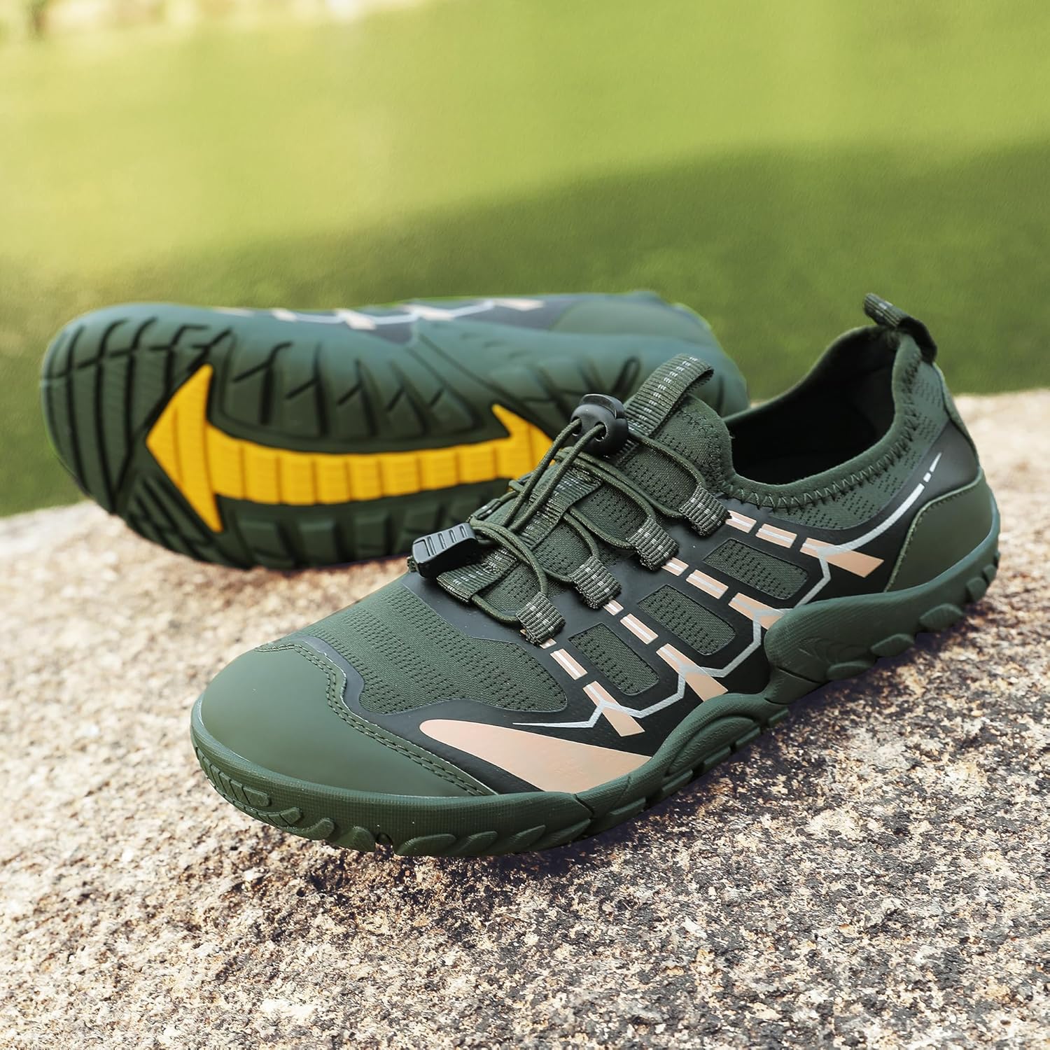 Water Shoes Wide Width for Women Men Swim Beach Barefoot Shoes Quick Drying Aqua Shoes for Pool Diving Boating River Yoga Lake Surfing