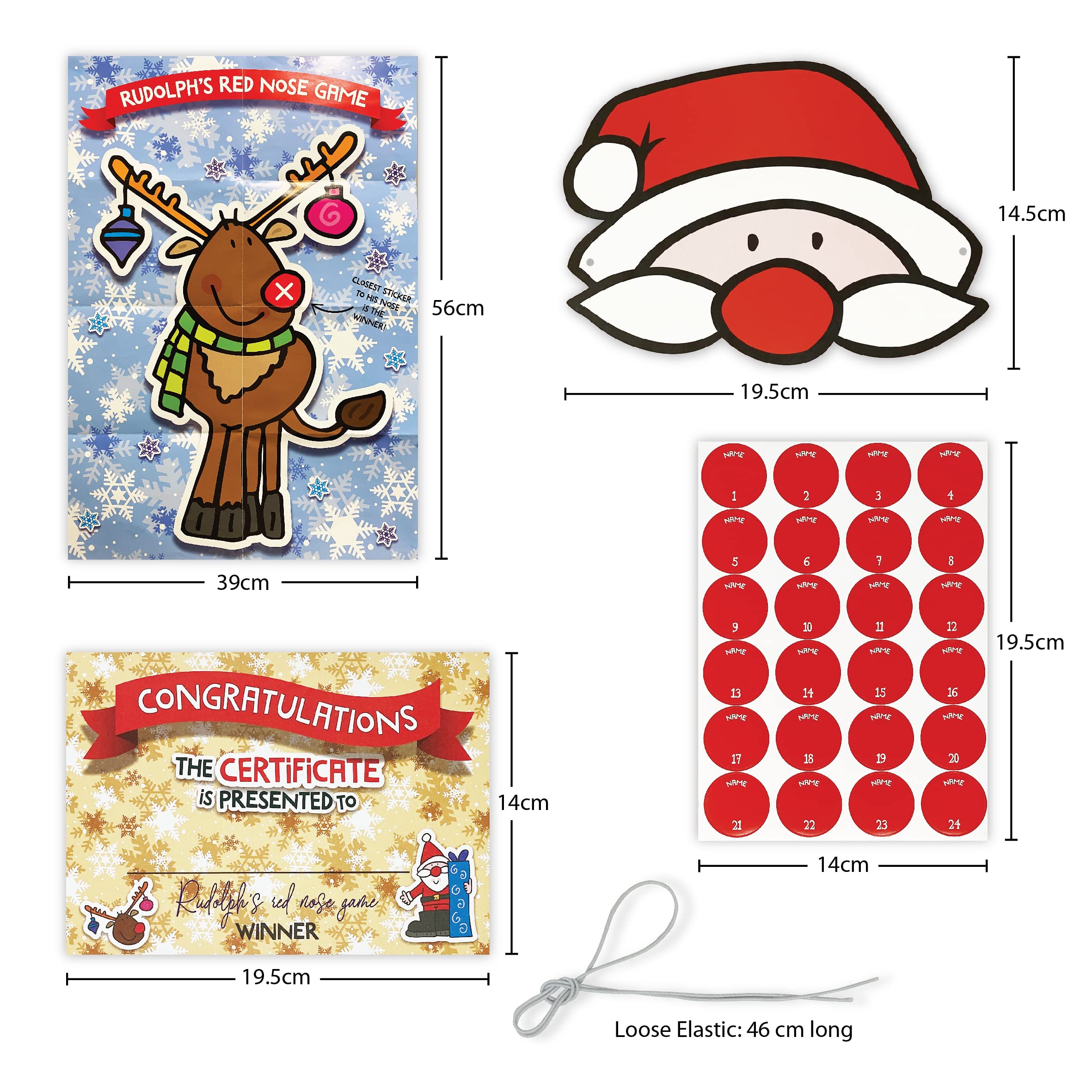 Rudolf The Red Nose Template
