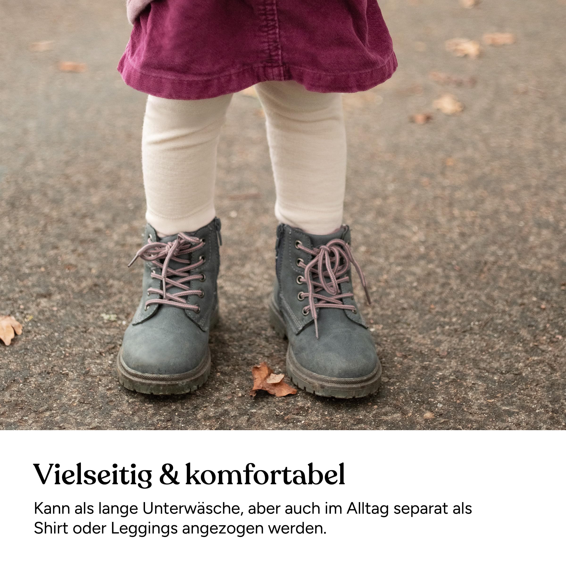 Ehrenkind® Funktionsunterwäsche | Kinder Set aus 100% Merino Schurwolle k.b.T | Thermowäsche Jungen & Mädchen | Skiunterwäsche Winter | Made in Europe | Oeko-TEX® Zertifiziert