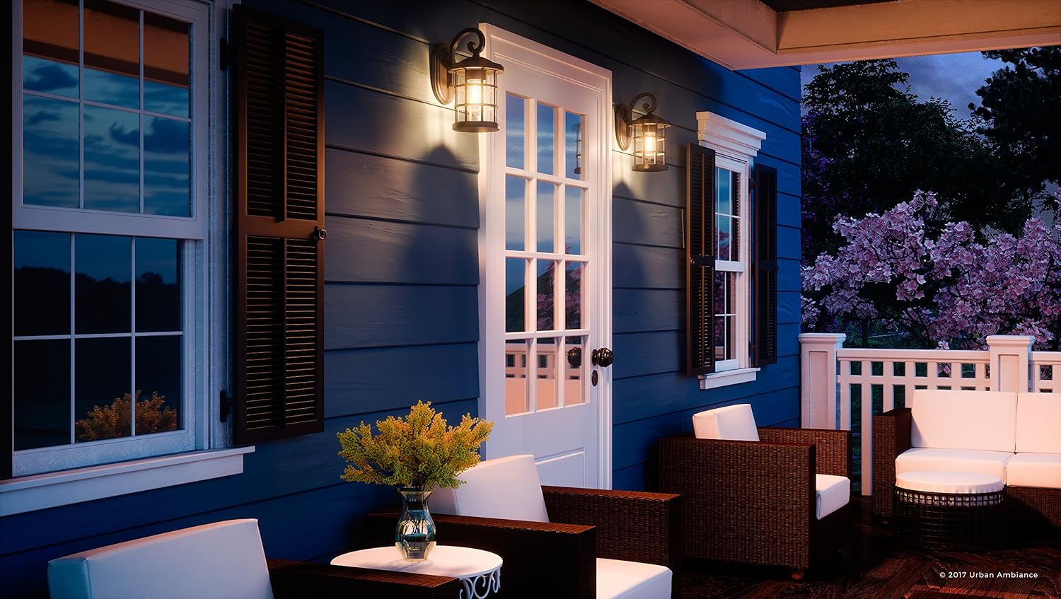 Chеареѕt 🛒 Luxury Craftsman Outdoor Wall Light, Small Size: 11H x 6W, with English Tudor Style Elements, Wrought Iron Design, Natural Black Finish and Seeded Glass, UQL1040 by Urban Ambiance 🛒 Crаzу Dеаlѕ Luxury Craftsman Outdoor Wall Light, Small Size: 11H x 6W, with English Tudor Style Elements, Wrought Iron Design, Natural Black Finish and Seeded Glass, UQL1040 by Urban Ambiance