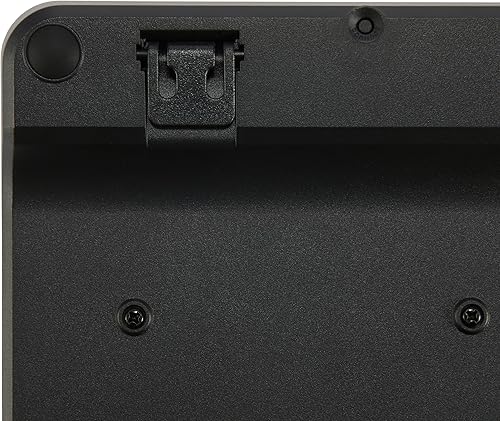 Miniatura 4 de Amazon Basics Combo de teclado y mouse inalámbricos de 2.4 GHz, diseño silencioso y compacto de EE. UU., receptor USB unificador, negro