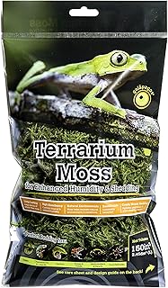 Galapagos (05211 Terrarium Sphagnum Moss, Fresh Green, 150in3 Header Bag