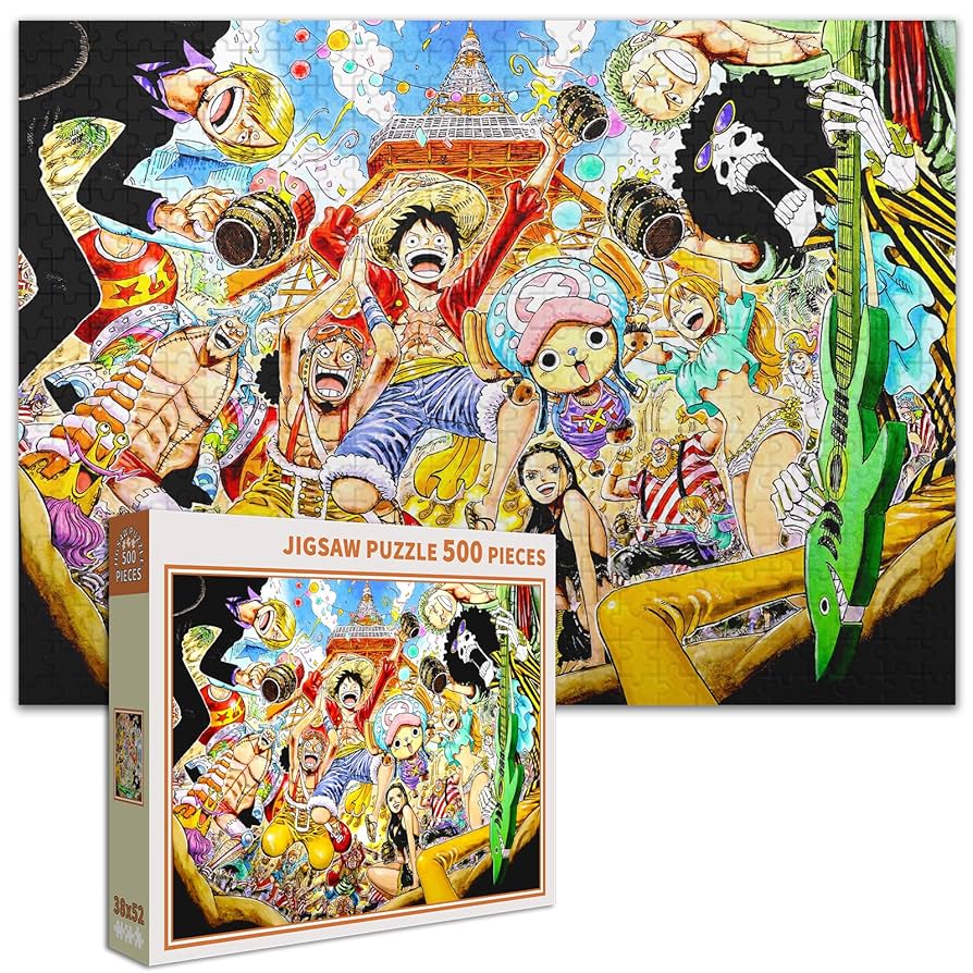 Amazon.co.jp: One Piece Jigsaw Puzzle, 500 PCS Hzw106