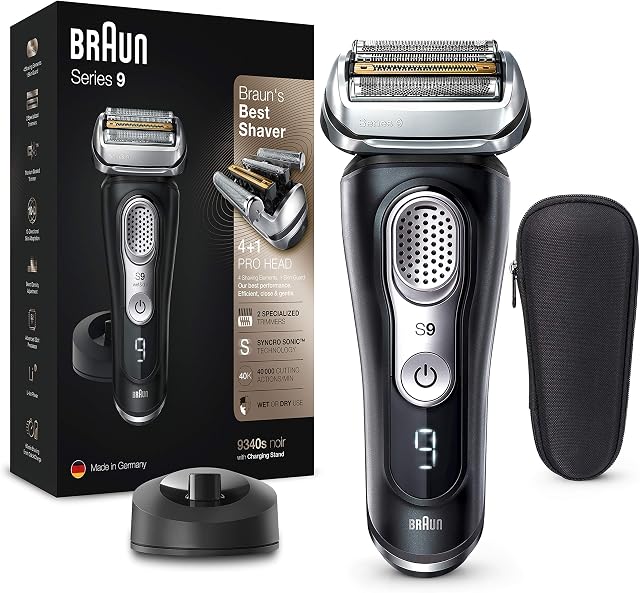 Braun Series 9 9340 Black, wet & dry