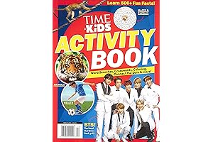 TIME KIDS MAGAZINE - ACTIVITY BOOK 2021 - BTS! COVER