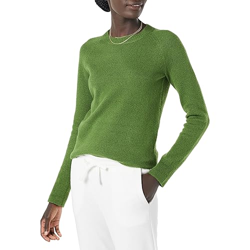 Amazon Essentials Women's Classic-Fit Soft Touch Long-Sleeve Crewneck Sweater