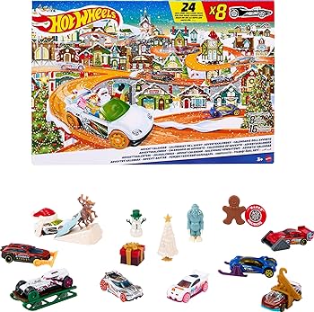 2020年 アマゾン 完売品 ホットウィール アドベントカレンダー ギフトセット HOT Wheels Advent Calendar Vehicles : Amazon.ae: Home