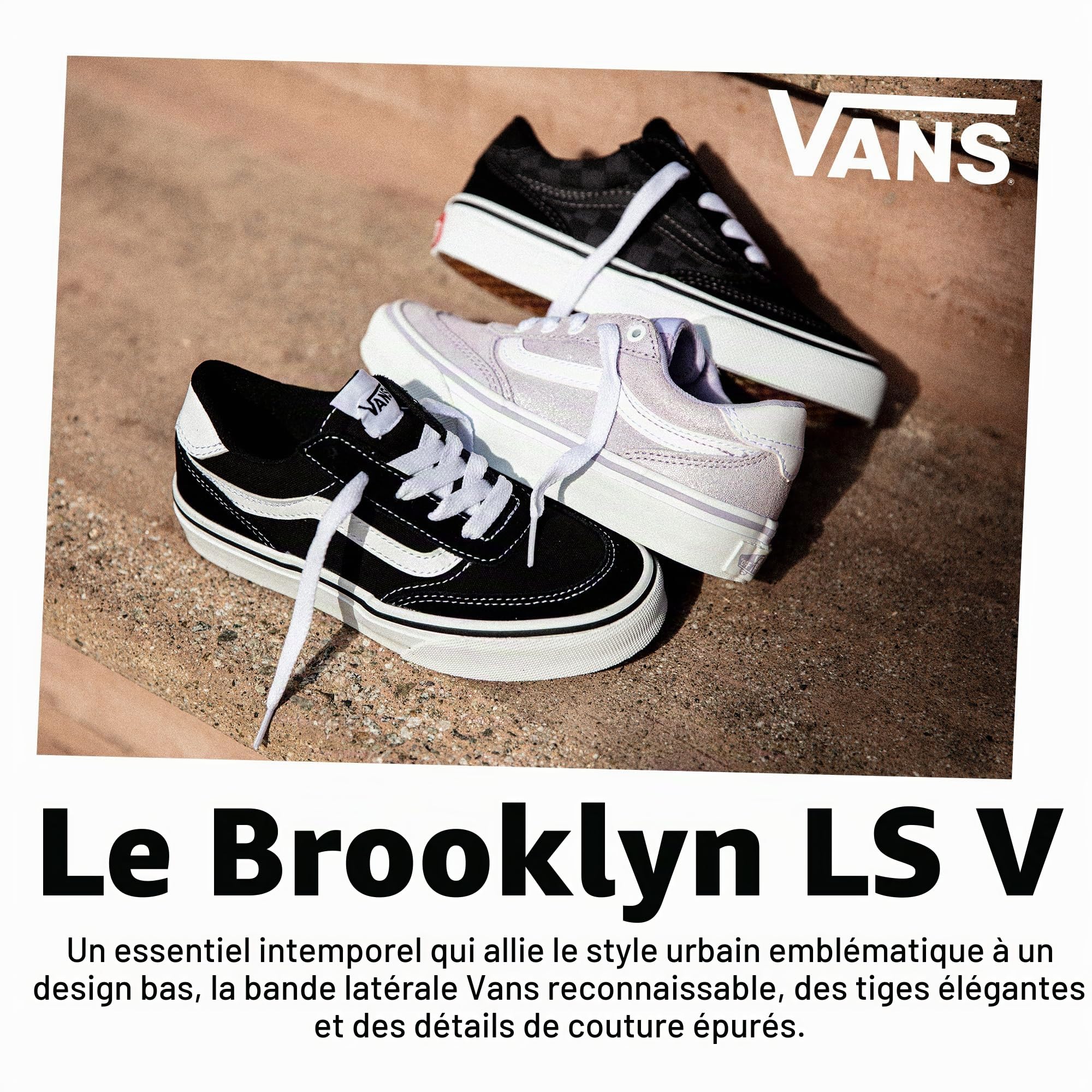 Vans Brooklyn Ls BasketMixte Enfant