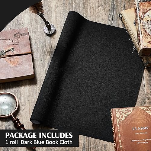 Miniatura 3 de PerKoop Paño para encuadernación de libros, superficie de papel, cubierta de libros de 40 x 16 pulgadas, álbum de recortes, archivo, europeo,